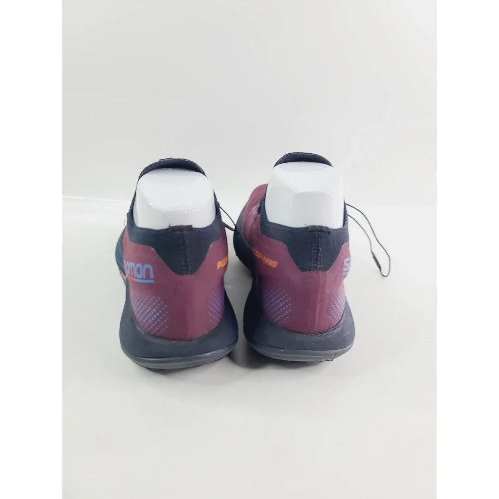 Salomon‎ Brand Running Shoes Men's, Size 8.5 Purple and Navy Color.